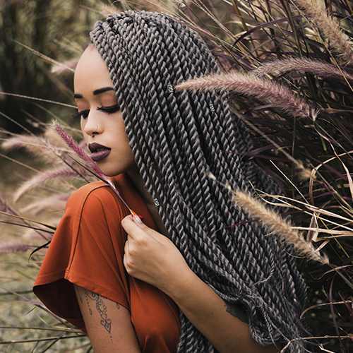 Dreads fake feminino