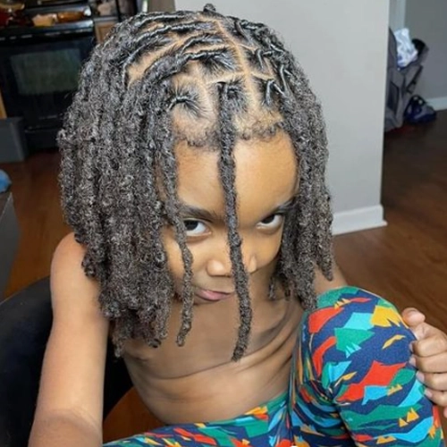 dread infantil feminino