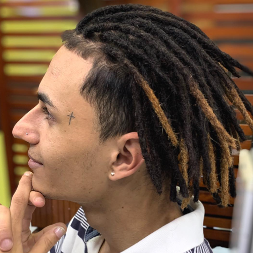 dreads removíveis masculino