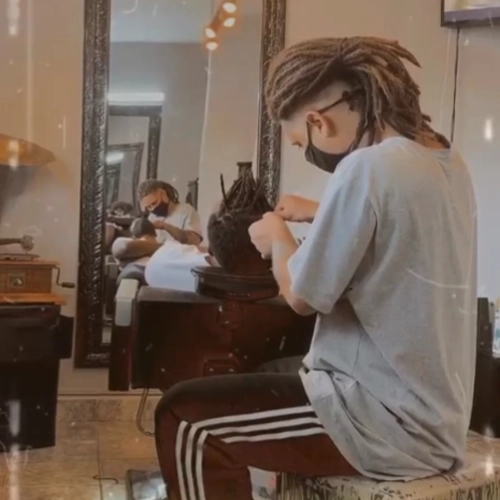 colocando dread