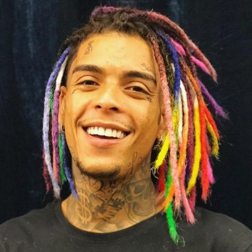 mc kevin com dread colorido